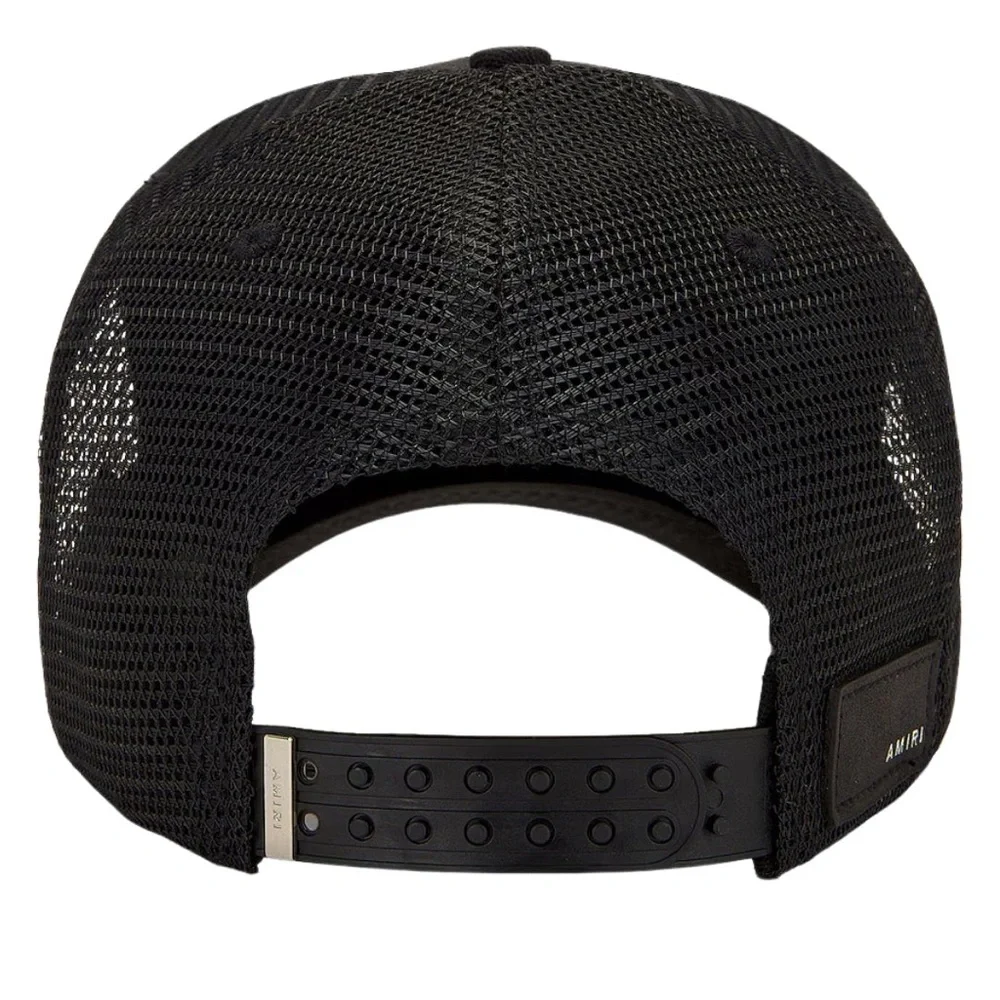 AMIRI Men's Cherub Trucker Cap in Black - Picture 4 of 4